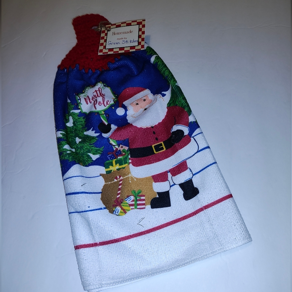 Handmade Christmas towel